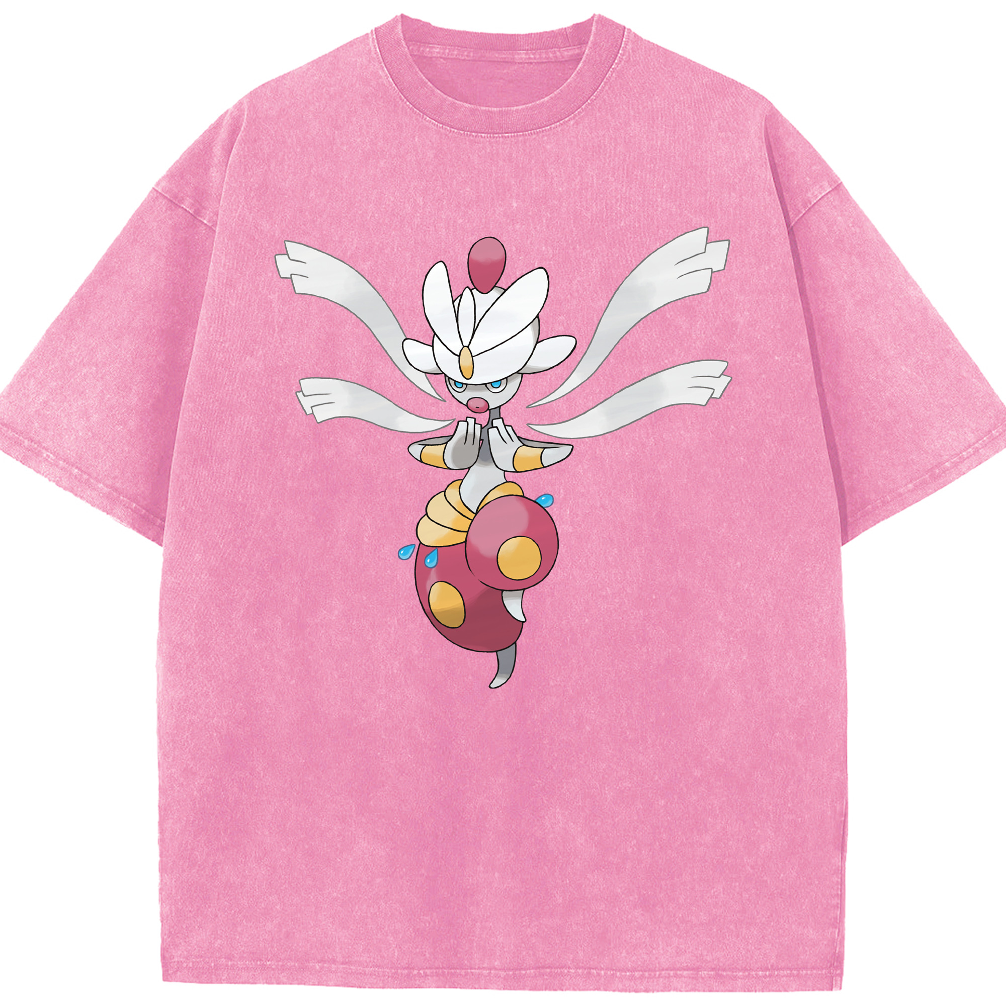 （画像用） ポケットモンスター Pokémon 綿100% ヴィンテージ風 半袖Tシャツ（フロントプリント）